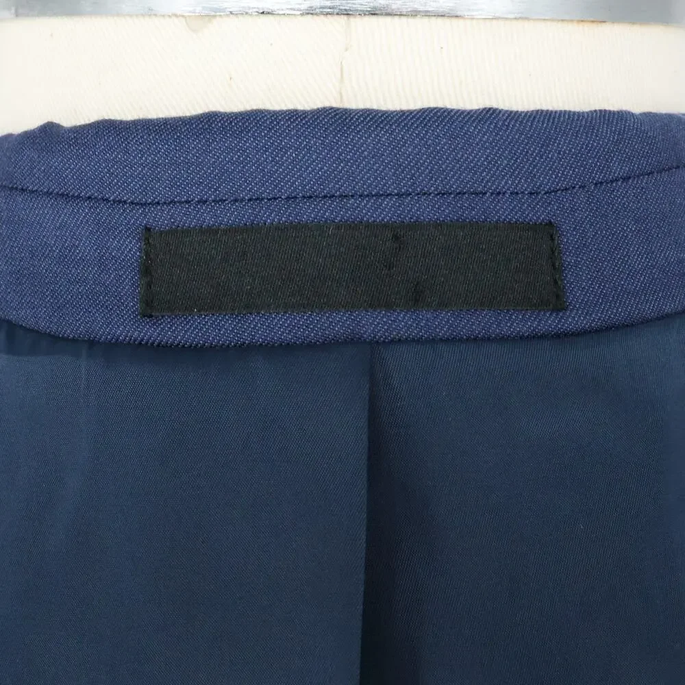 Calvin Klein Sport Coat Mens 42S Blue Wool Lined Blazer Jacket Preppy Career